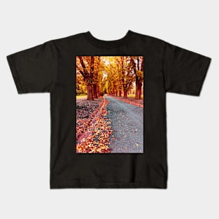 Autumn, Fitzroy Gardens Kids T-Shirt